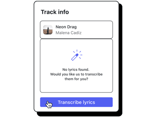 Lyric Transcription