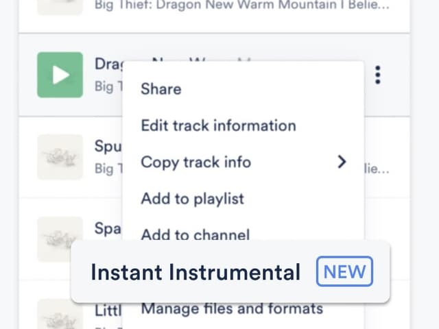 Instant Instrumentals